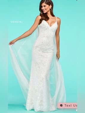 Sherri Hill 53711 Pageant Gown Blush Size 2